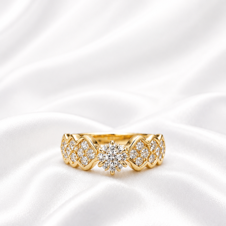Eternal Bloom Diamond Ring